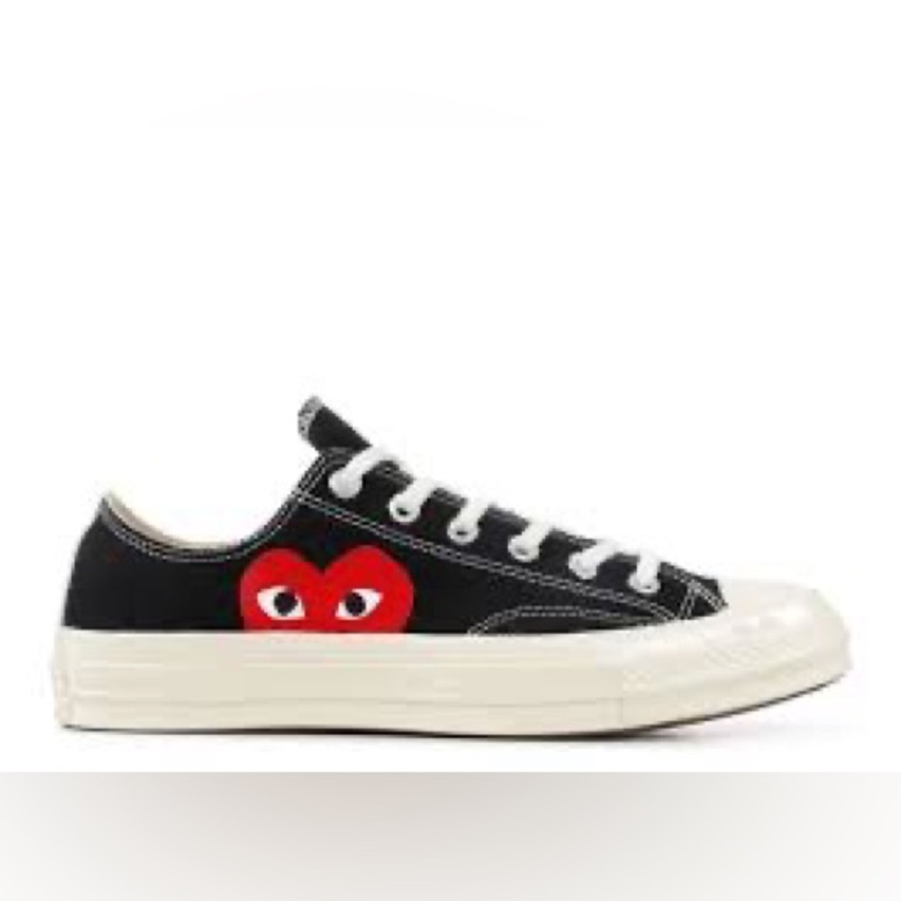 COMME DES GARÇONS PLAY X CHUCK 70 LOW 'BLACK WHITE'